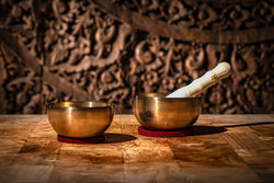 2-Piece Universal Series Singing Bowl Set, 400/500g | | Wiccan Center