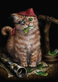 Pirate Kitten Card | Cards - She Black Dragon | Wiccan Center