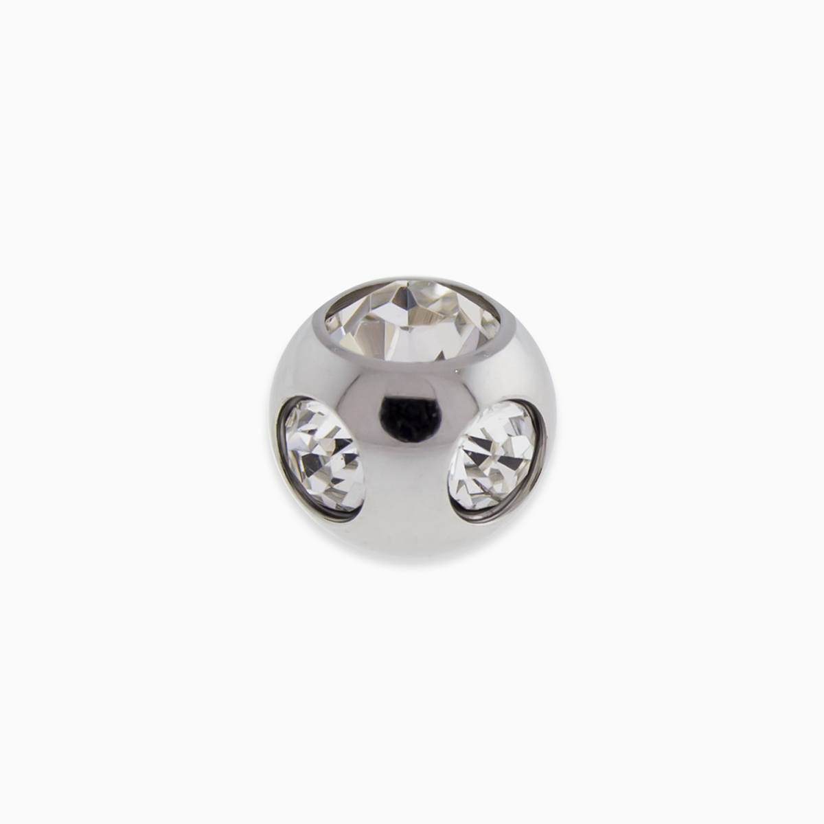 Steel Externally Threaded Satellite Gem Balls | | Wiccan Center