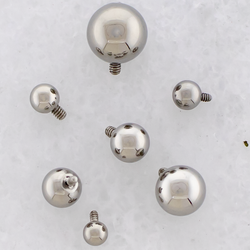 Steel 14G Internally Threaded balls | Body Jewelry | Wiccan Center