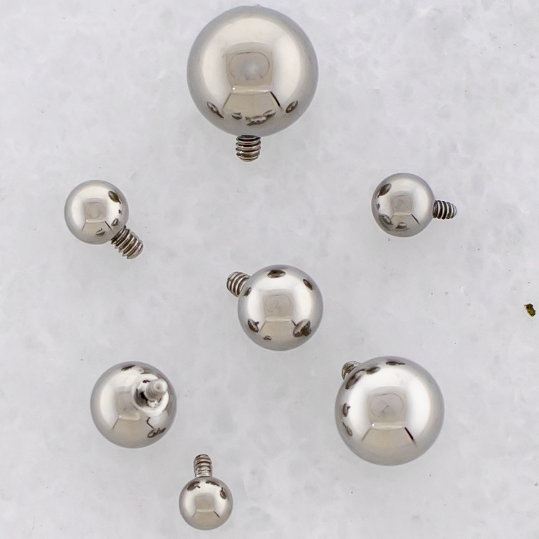 Steel 14G Internally Threaded balls | Body Jewelry | Wiccan Center