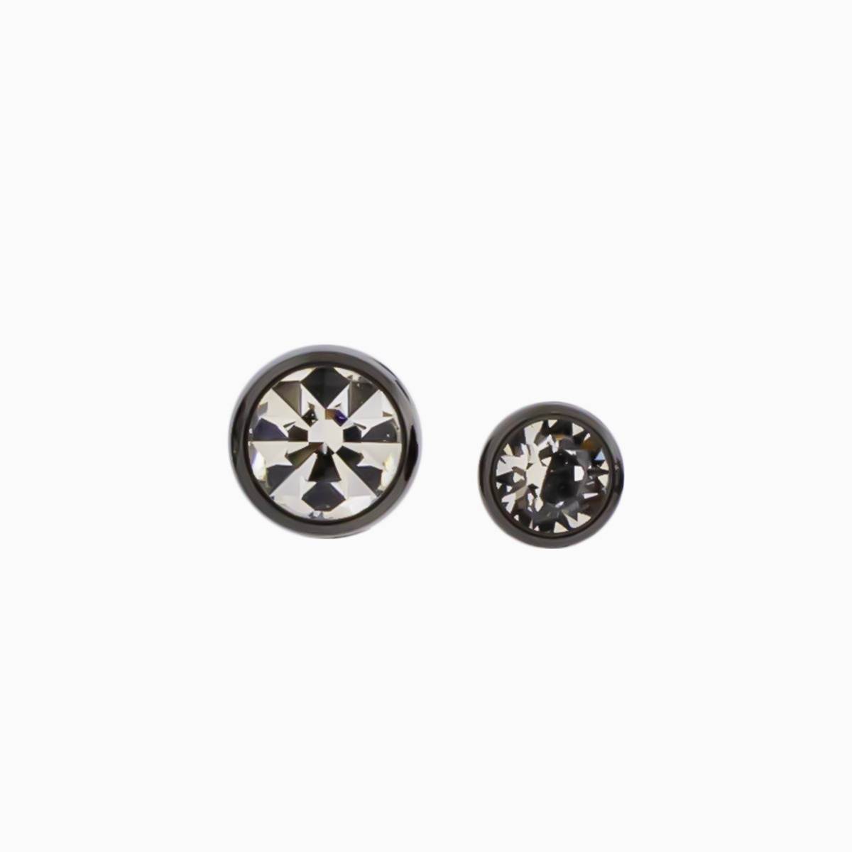 Steel Externally Threaded End – Black PVD Gem Balls 16G | Body Jewelry | Wiccan Center