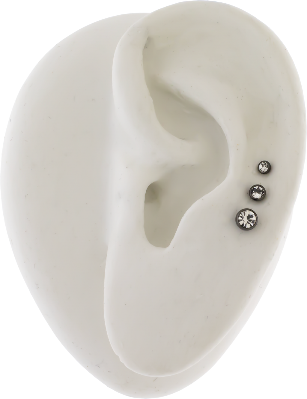 Steel Internally Threaded Black PVD Gem Ball 14G | Body Jewelry | Wiccan Center