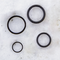 20G - 10G Steel Black PVD Hinged Segment Rings | Body Jewelry | Wiccan Center