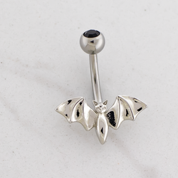14G Bat Navel Ring | Body Jewelry | Wiccan Center