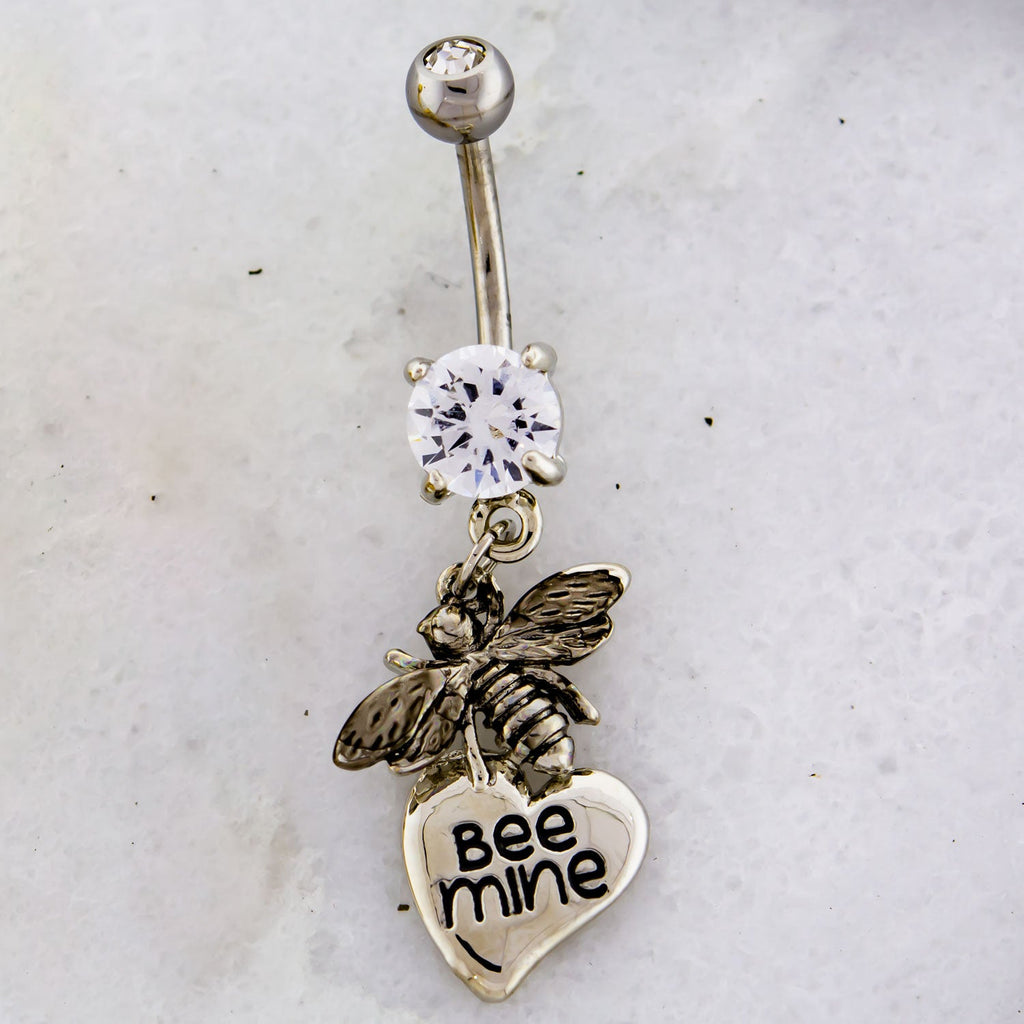 14G Bee Mine Navel Ring | Body Jewelry | Wiccan Center