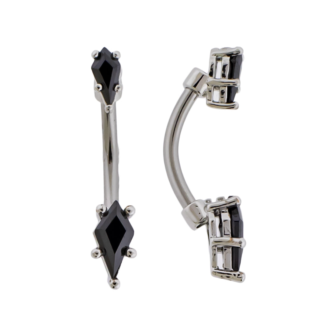 14G Kite Cut Gem Navel Barbell | Body Jewelry | Wiccan Center