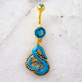 Gold PVD Octopus Navel Ring | Body Jewelry | Wiccan Center