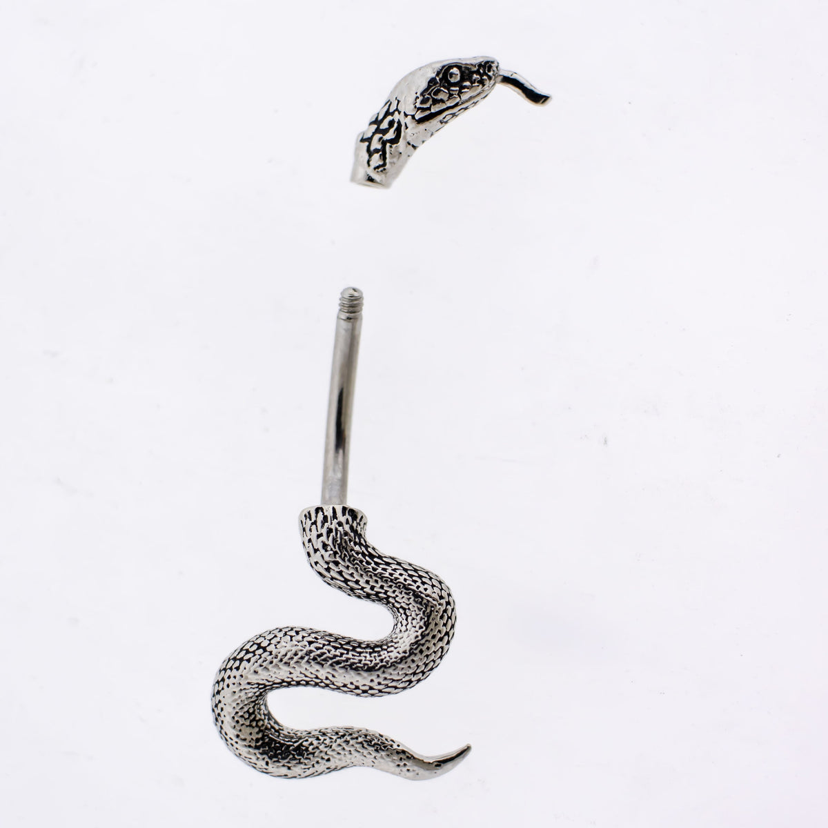 14G Snake Navel Ring | Body Jewelry | Wiccan Center