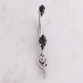 14G Kite w/ Snake Navel Barbell | Body Jewelry | Wiccan Center