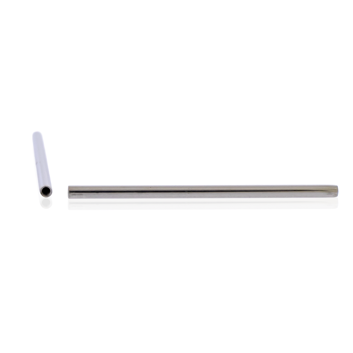 16G Steel Straight Barbell - Internally Threaded Post | Body Jewelry | Wiccan Center