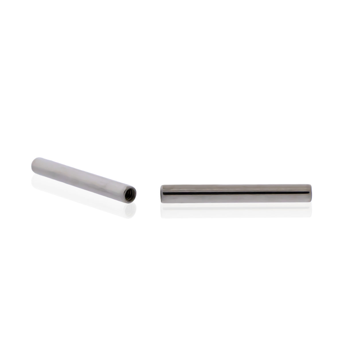 16G Steel Straight Barbell - Internally Threaded Post | Body Jewelry | Wiccan Center
