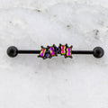 14G Virtual Medium Gem Industrial Barbell | | Wiccan Center
