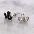 16G Baguette Gem Arch Cartilage Barbell | Body Jewelry | Wiccan Center