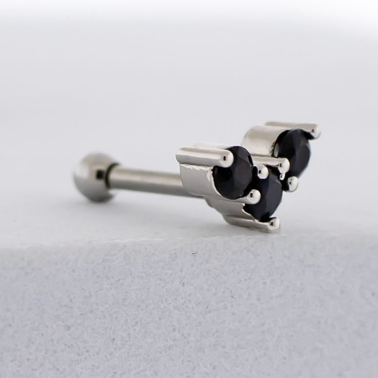 16G Gem Arch Cartilage Barbell | | Wiccan Center