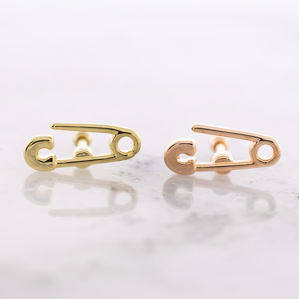 16G Safety Pin Cartilage Barbell | | Wiccan Center