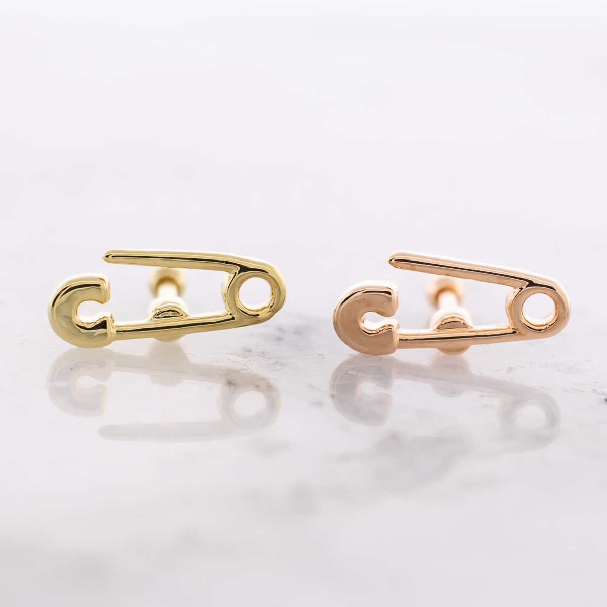 16G Safety Pin Cartilage Barbell | | Wiccan Center