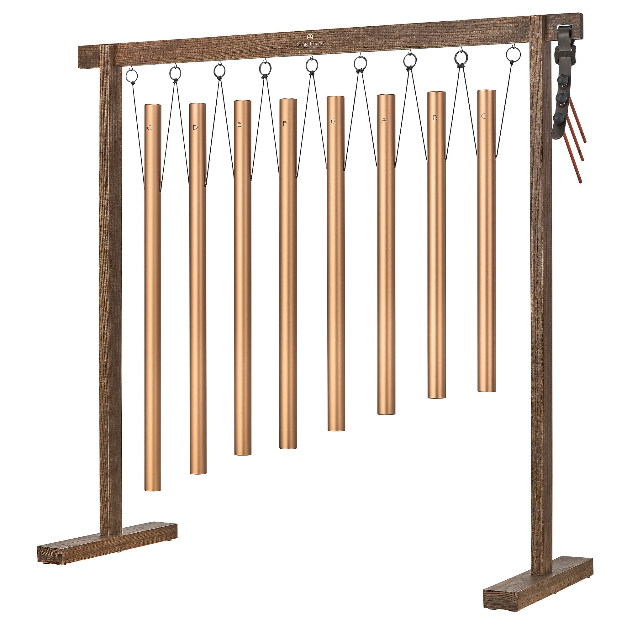 8-Piece Sound Bath Tube Chimes Set, 440 Hz, Bronze | | Wiccan Center