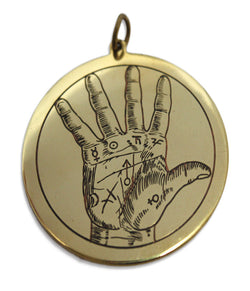 Hand of Fortune for Happy Events and Good Opportunities | Key of Solomon Talismans | Wiccan Center