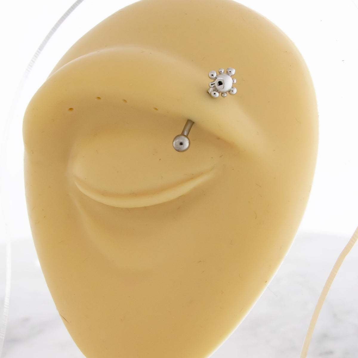 16G Beaded Sun Curved Barbell | | Wiccan Center