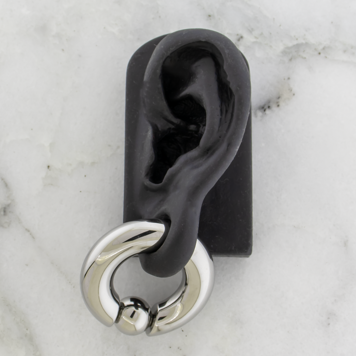 0G Steel Spring Loaded Captive Bead Rings | Body Jewelry | Wiccan Center