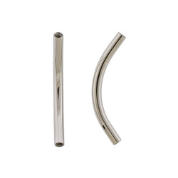 Steel 14G Internally Threaded Curved Barbell Post | Body Jewelry | Wiccan Center