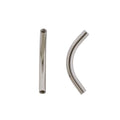 16G Internally Threaded Steel Curve -Post Only | Body Jewelry | Wiccan Center