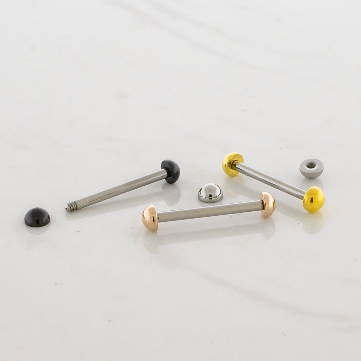 Steel Externally Threaded End - Dome 14G | Body Jewelry | Wiccan Center