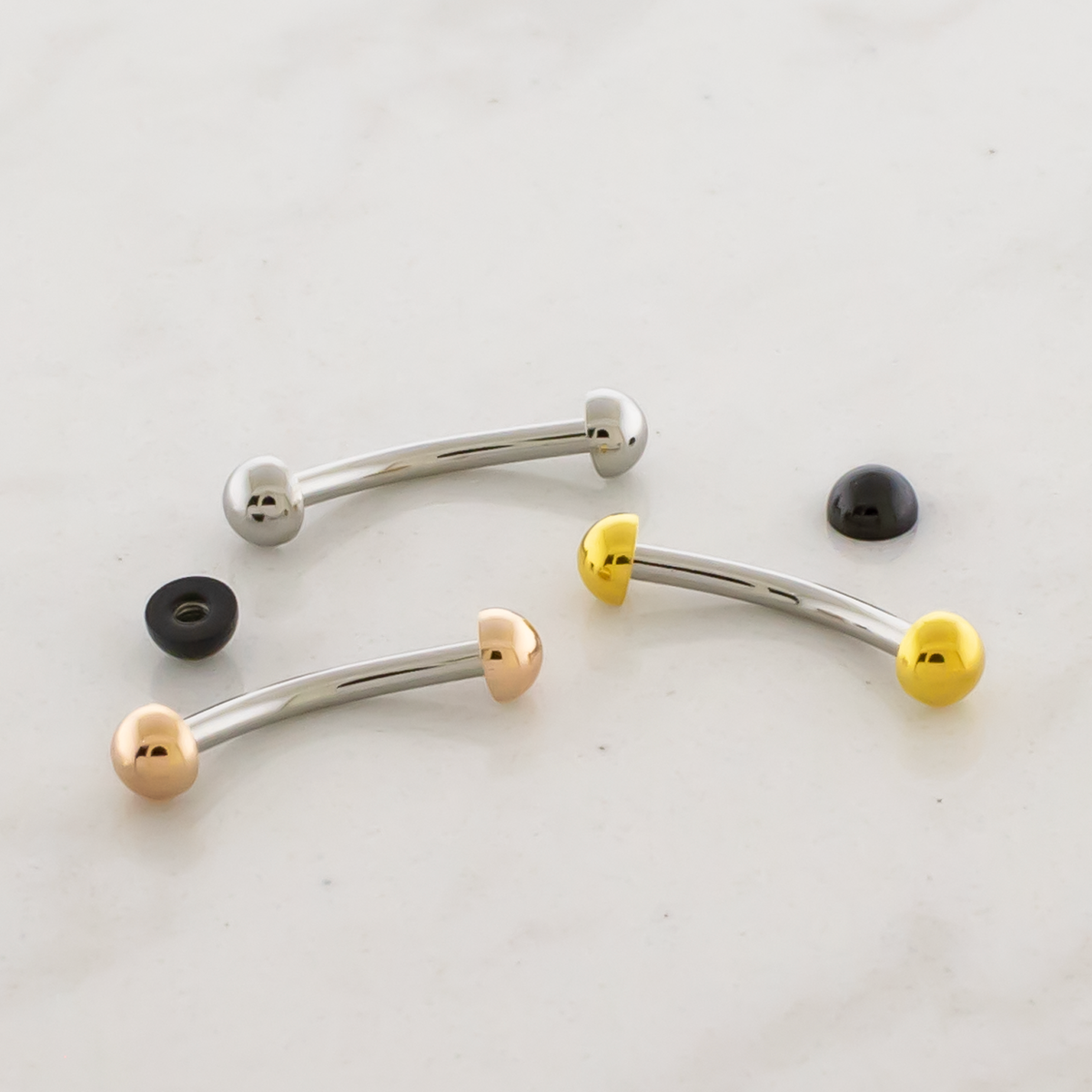 Steel Externally Threaded End - Dome 14G | Body Jewelry | Wiccan Center