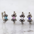 Ear Clicker - Petals and Gem 16G | Body Jewelry | Wiccan Center