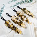 Selenite with Black Tourmaline Hanger, Raw Stones Hanger | hanger | Wiccan Center