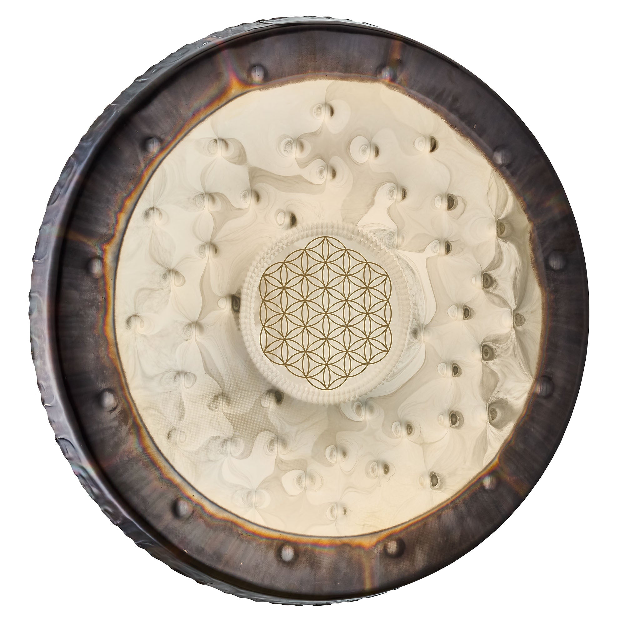 22" Soundscape Gong, Flower of Life | | Wiccan Center