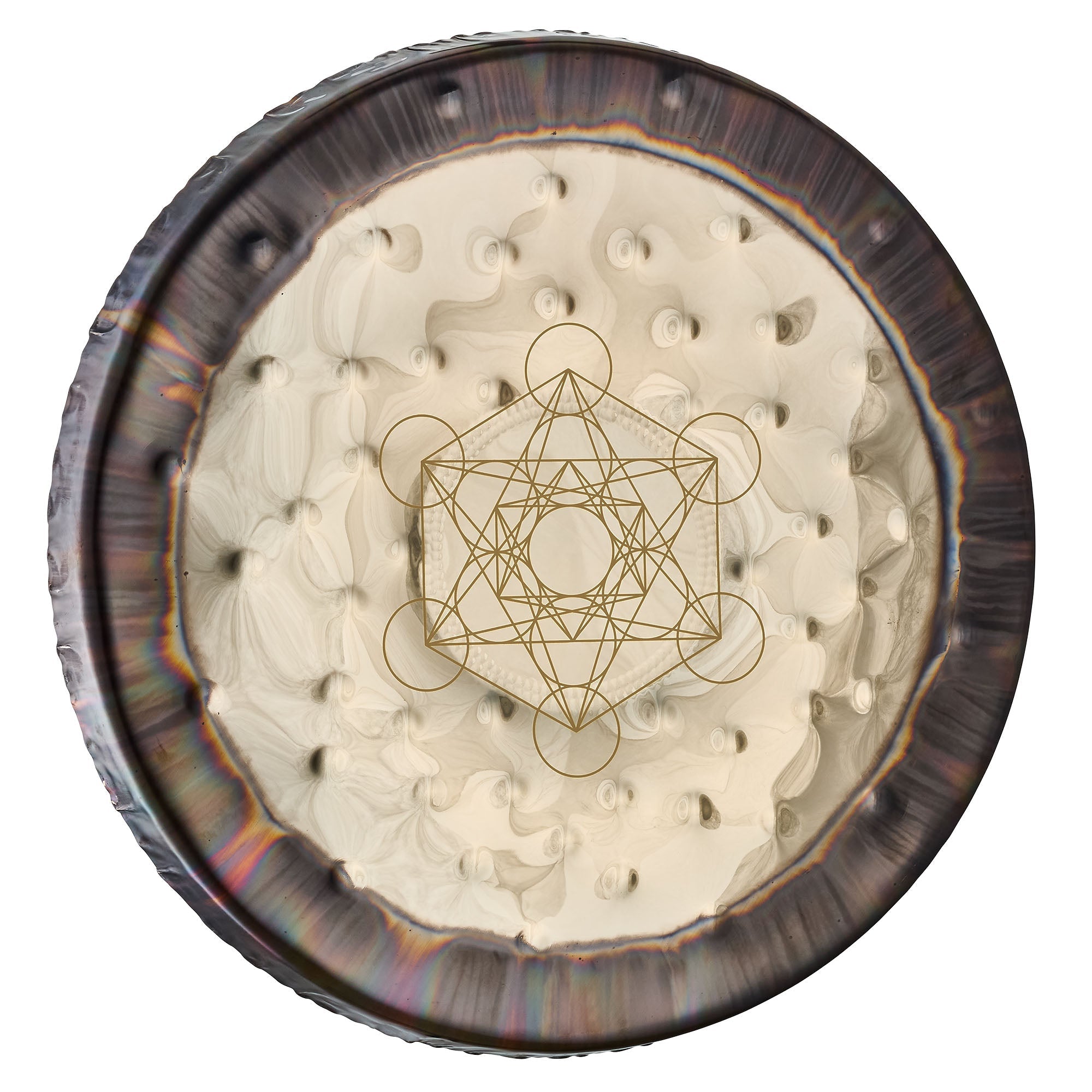 22" Soundscape Gong, Metatron's Cube | | Wiccan Center