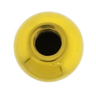 Steel Externally Threaded End - Gold PVD Coated Balls W/ Gems 14G | Body Jewelry | Wiccan Center
