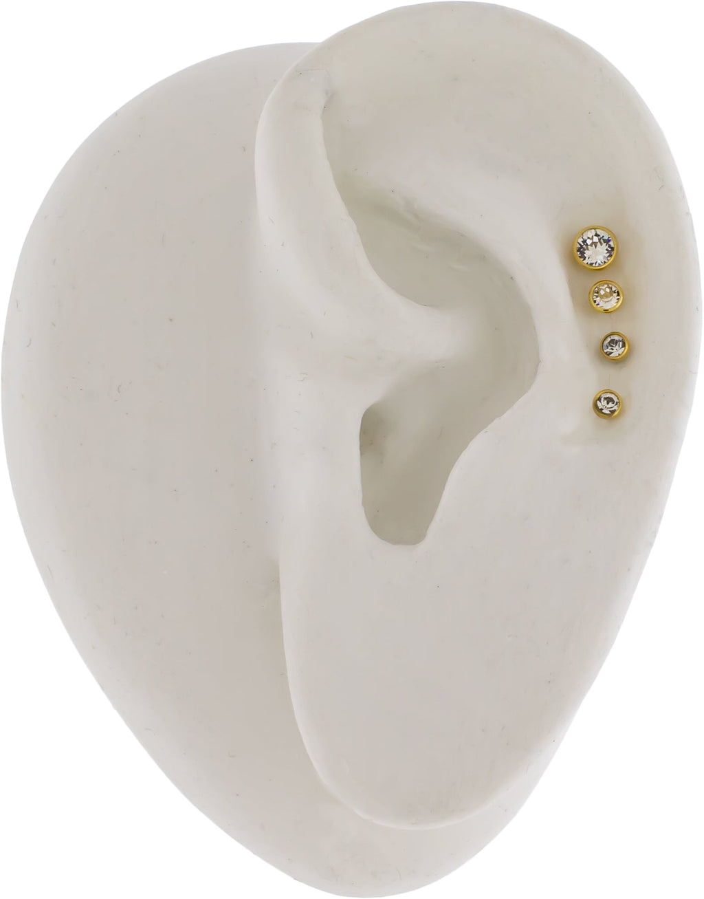 Steel Internally Threaded Gold PVD Gem Ball 16G | Body Jewelry | Wiccan Center