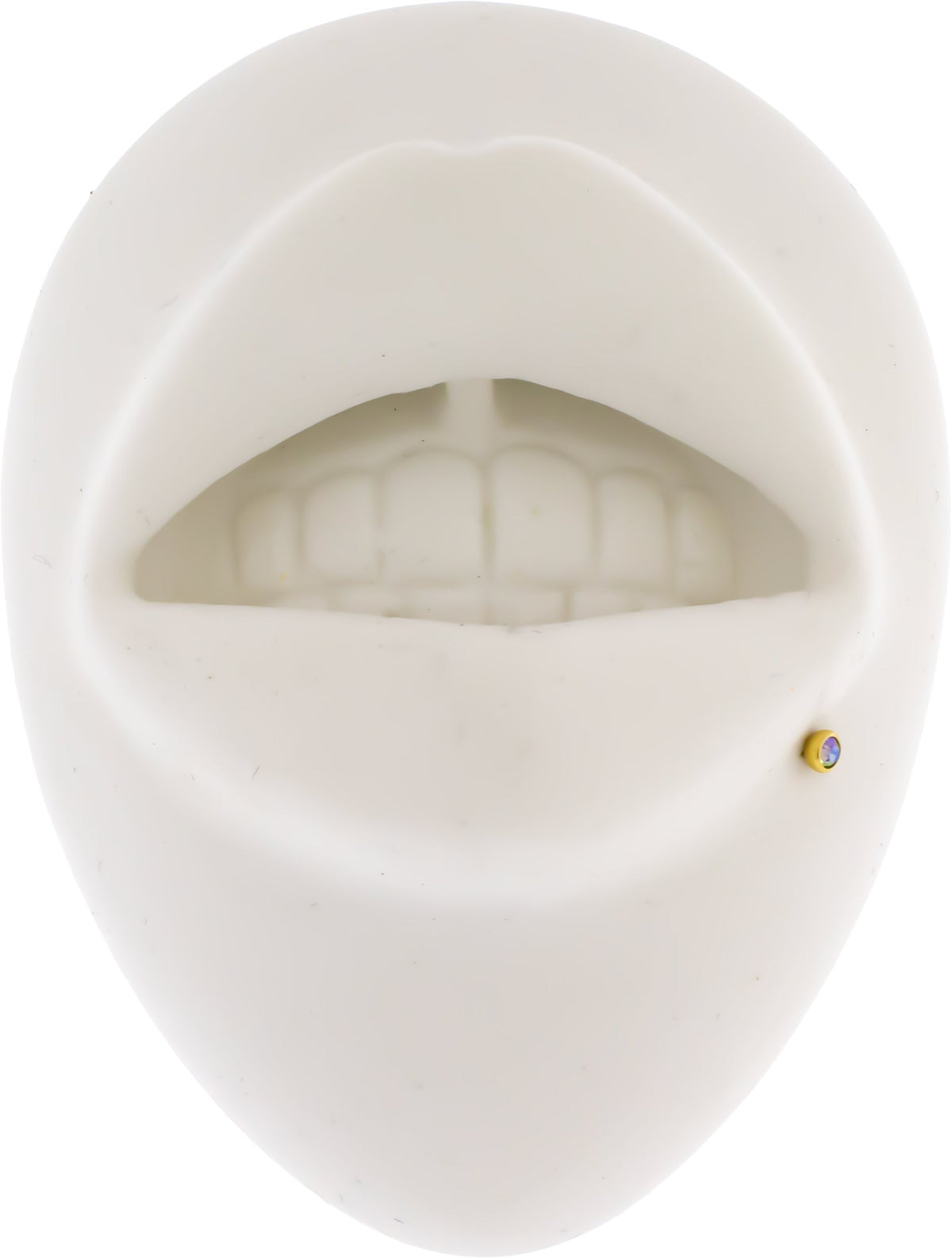 Steel Internally Threaded Gold PVD Gem Ball 16G | Body Jewelry | Wiccan Center