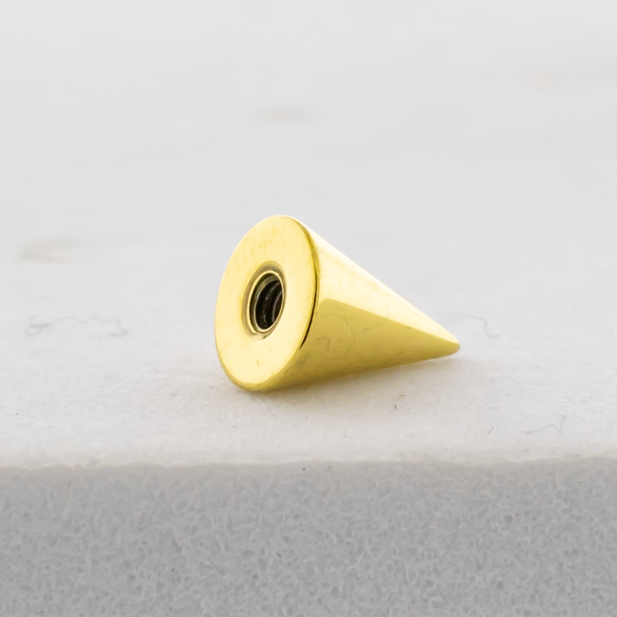 14G Steel Externally Threaded Spike Ends | Body Jewelry | Wiccan Center