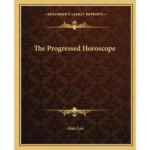The Progressed Horoscope - Paperback
