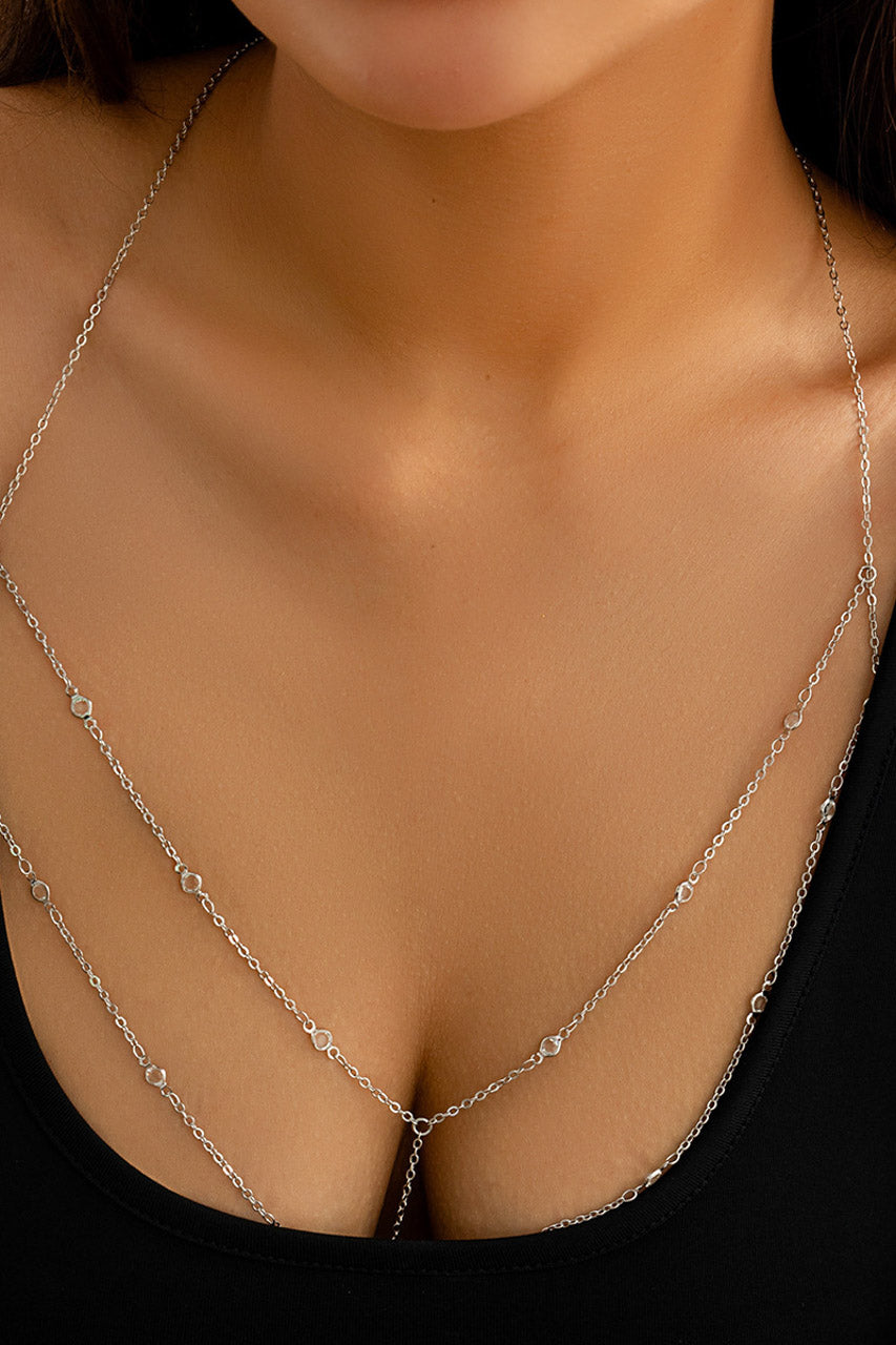 Draped Chain Body Jewelry | Apparel & Accessories > Lingerie | Wiccan Center
