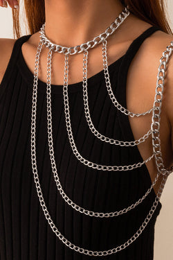 One Shoulder Draped Body Jewelry | Apparel & Accessories > Lingerie | Wiccan Center