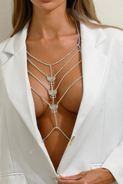 Multi Strap Harness Body Jewelry | Apparel & Accessories > Lingerie | Wiccan Center