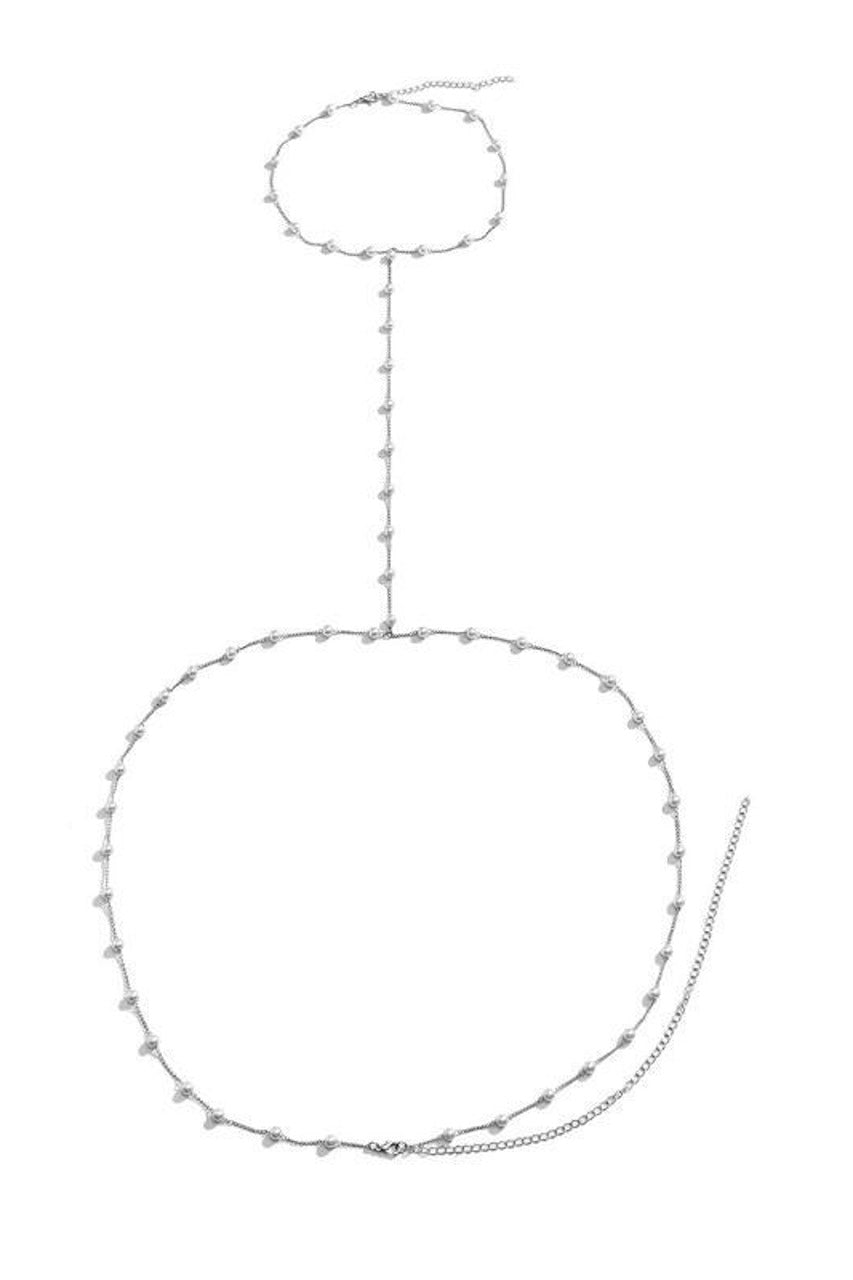 Pearl Harness Body Jewelry | Apparel & Accessories > Lingerie | Wiccan Center