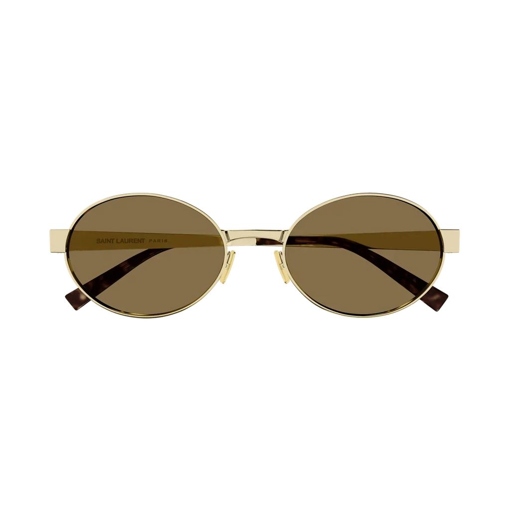 SAINT LAURENT Elegant Metal Frame Sunglasses for Women
