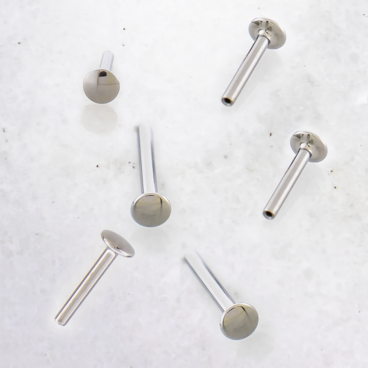 16G/18G Steel Internally Threaded Labret Post 3mm back | | Wiccan Center