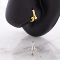 18G Snake With Gem Nose Curve | Body Jewelry | Wiccan Center