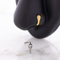 18G Cobra With Gem Nose Curve | Body Jewelry | Wiccan Center