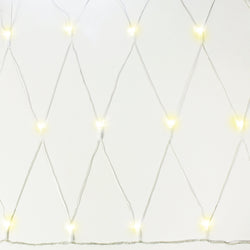 100 LED Net String Lights - Warm White | LED Lights | Wiccan Center