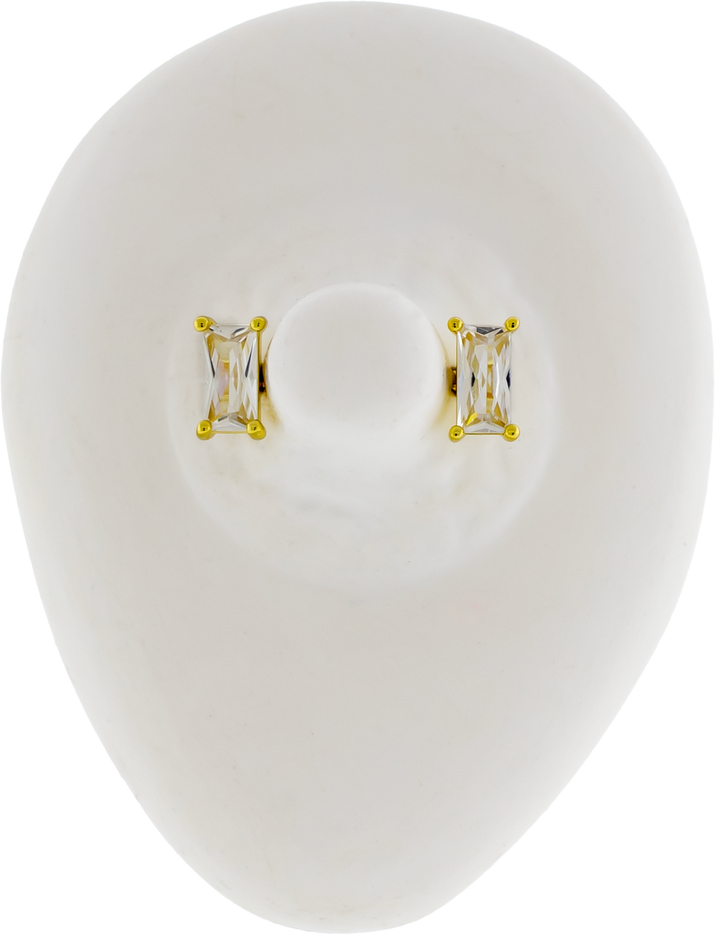 14G Baguette Gem Nipple Barbell | | Wiccan Center