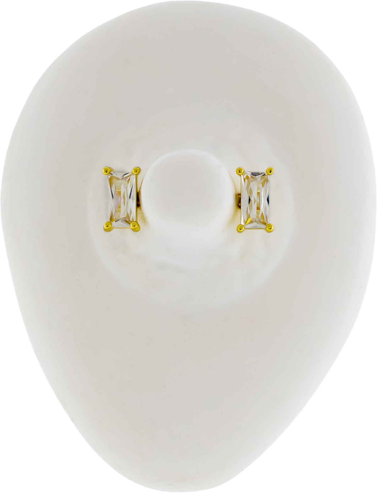 14G Baguette Gem Nipple Barbell | | Wiccan Center