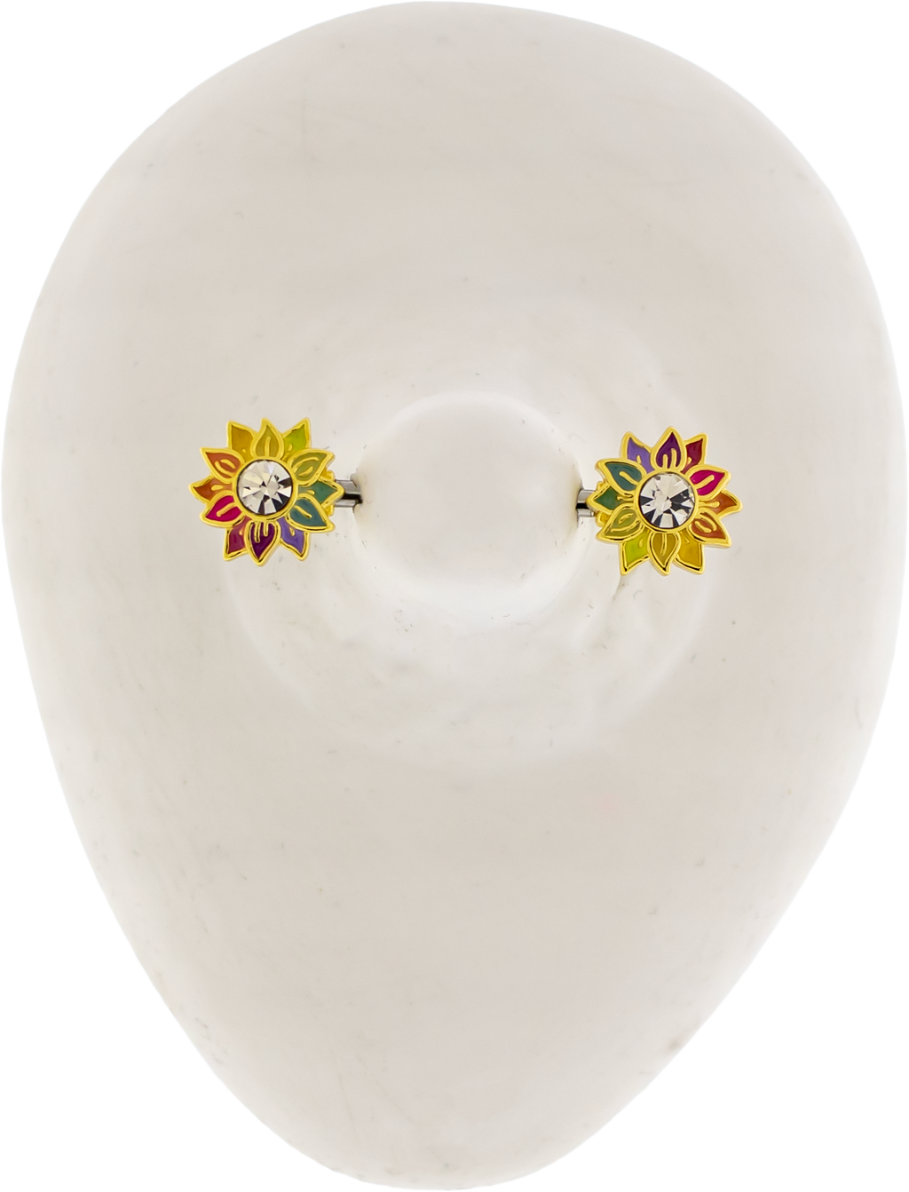 14G Sunflower Nipple Barbell | | Wiccan Center